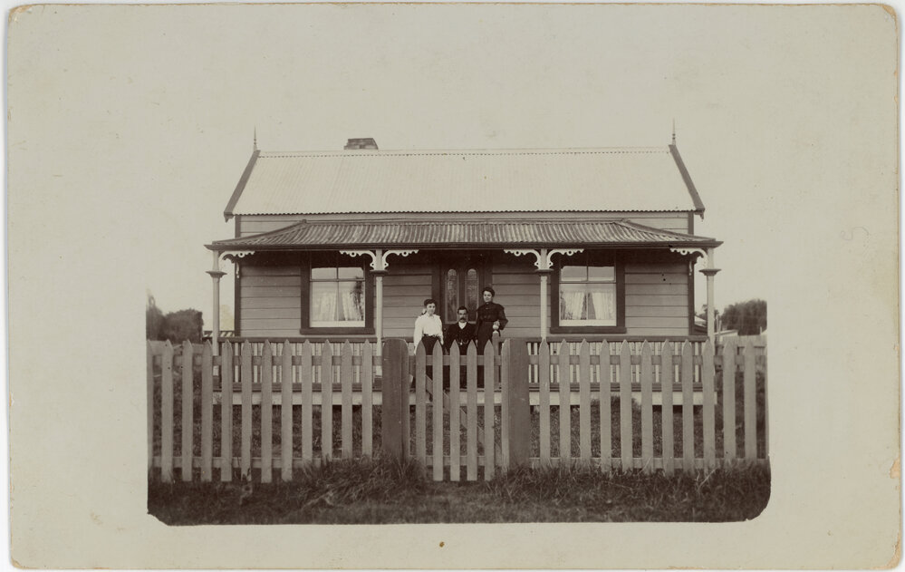 Cottage with Picket Fence