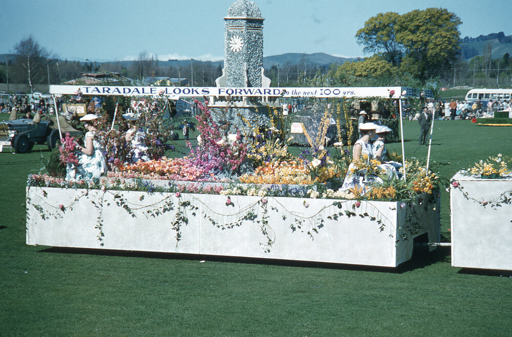 Taradale Float - Hastings Blossom Festival Parade 1959