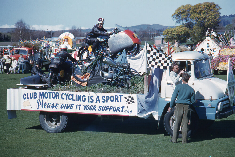 Napier Motor Cycling Float 1959