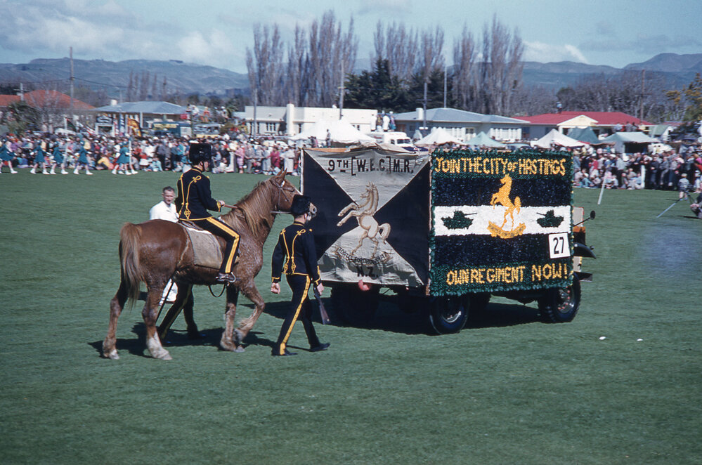 Wellington-East Coast Regiment Float 1959