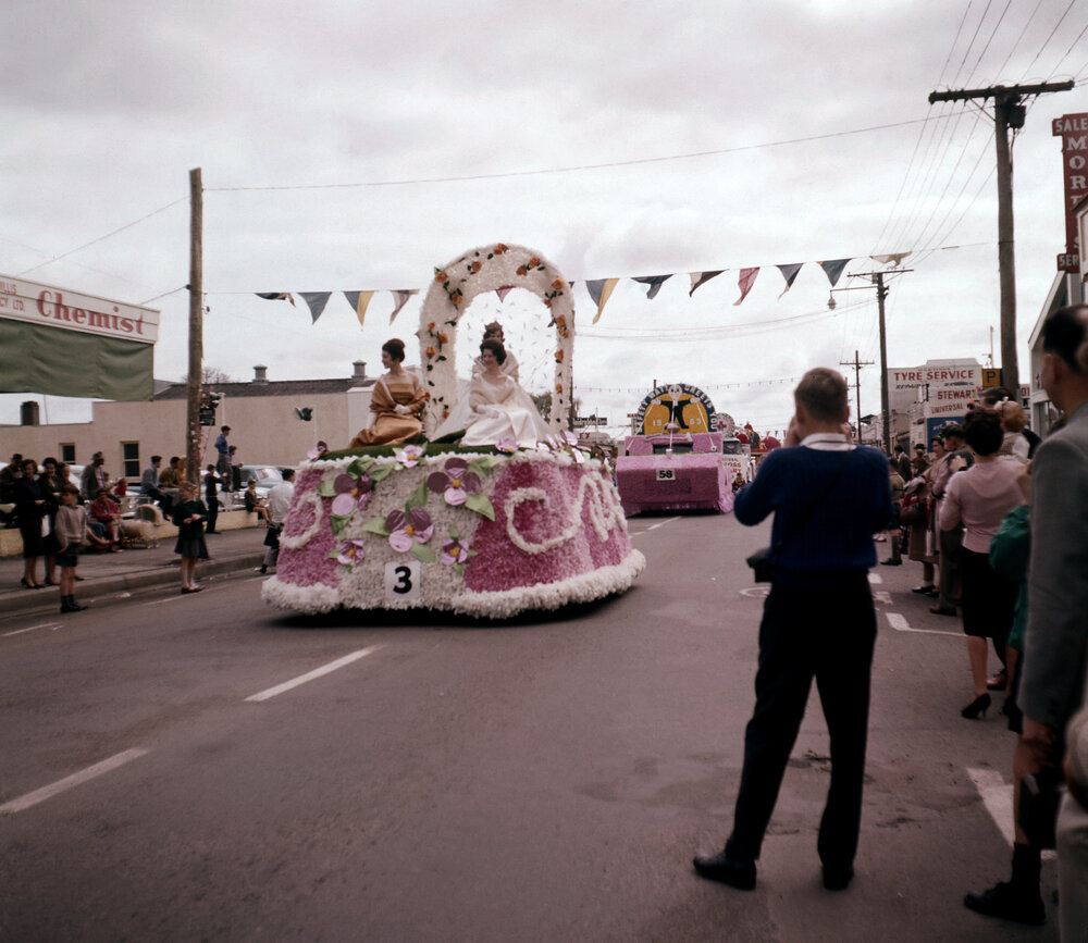 Blossom Queen Float 1963