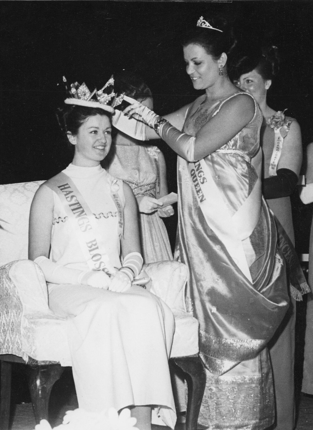 Jeanette Tinney with Sue Harvey 1969