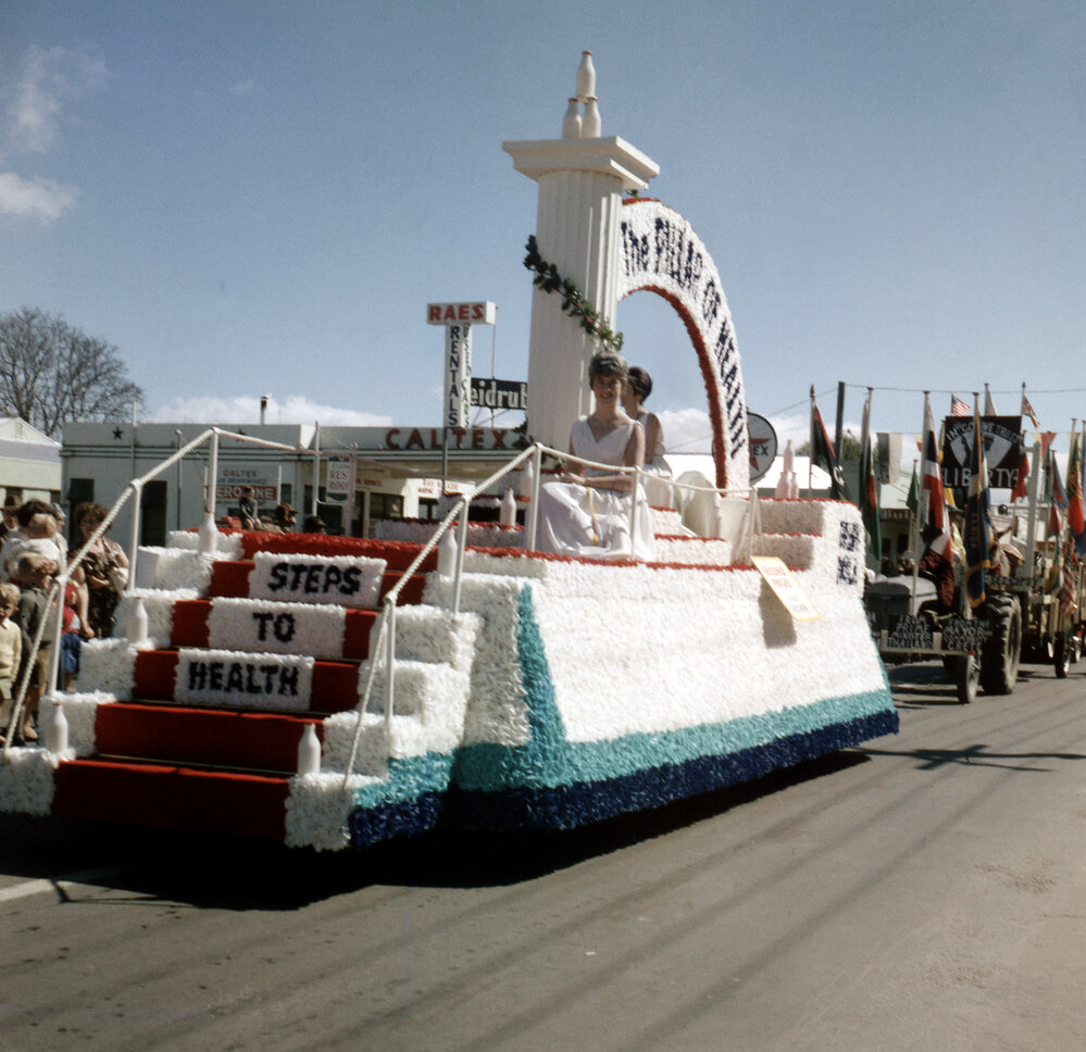 Milk Treatment Station Float 1962