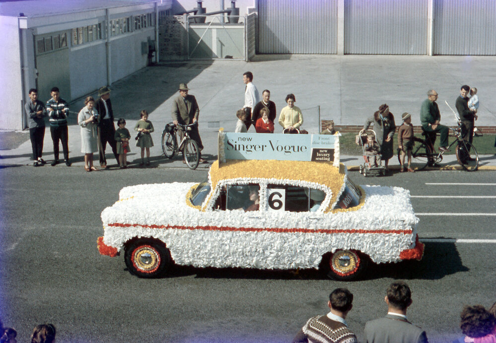 Decorated Singer Car 1964