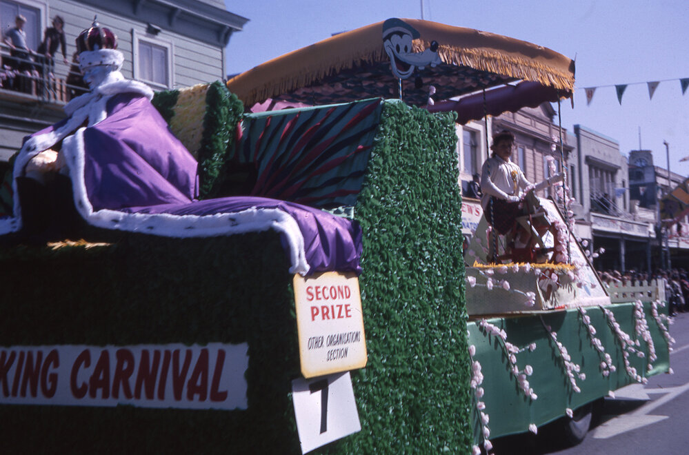 Haumoana School King Carnival Float 1964
