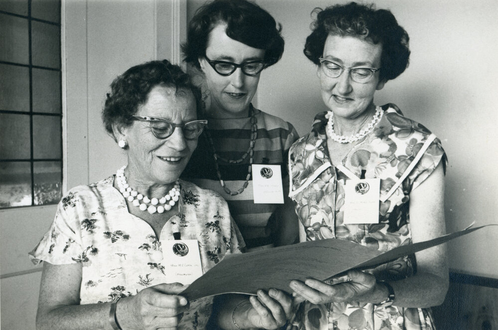 Librarians at Conference, Hastings