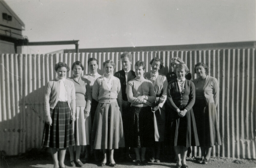 Hastings Library Staff, 1956
