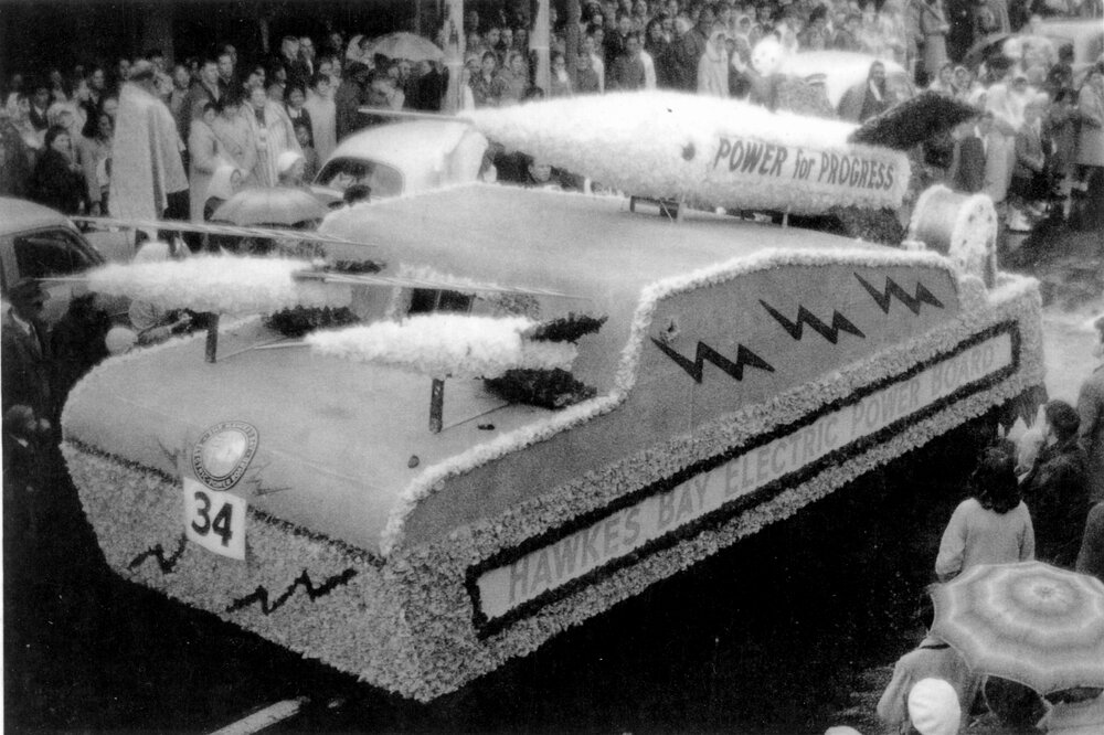 Hawkes Bay Electric Power Board Float 1960