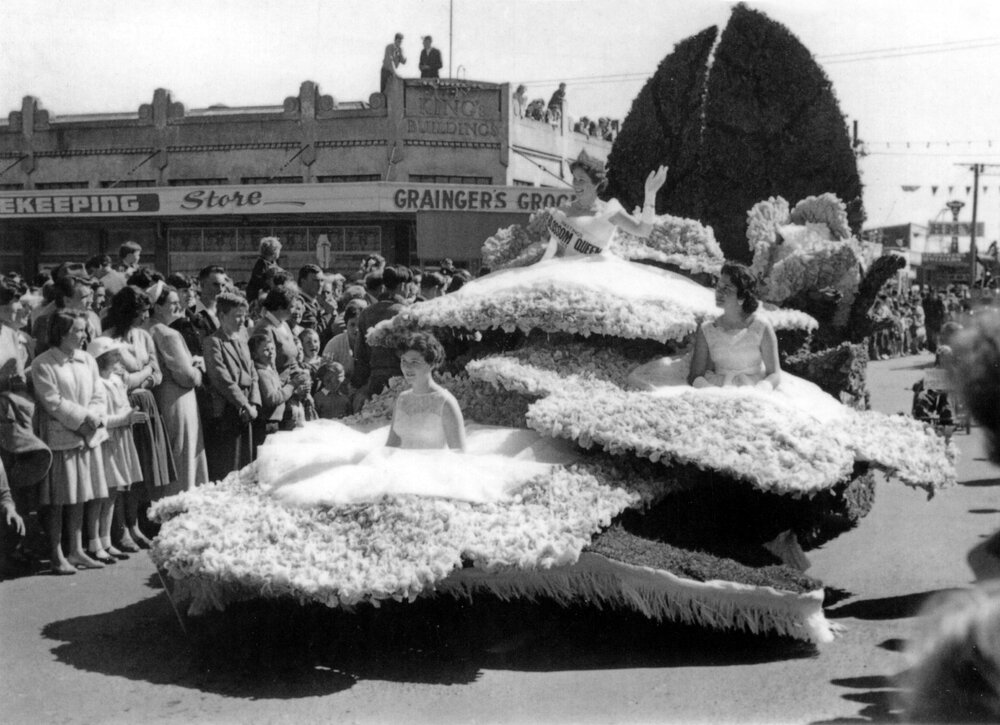 Blossom Queen - Hastings Blossom Festival 1959