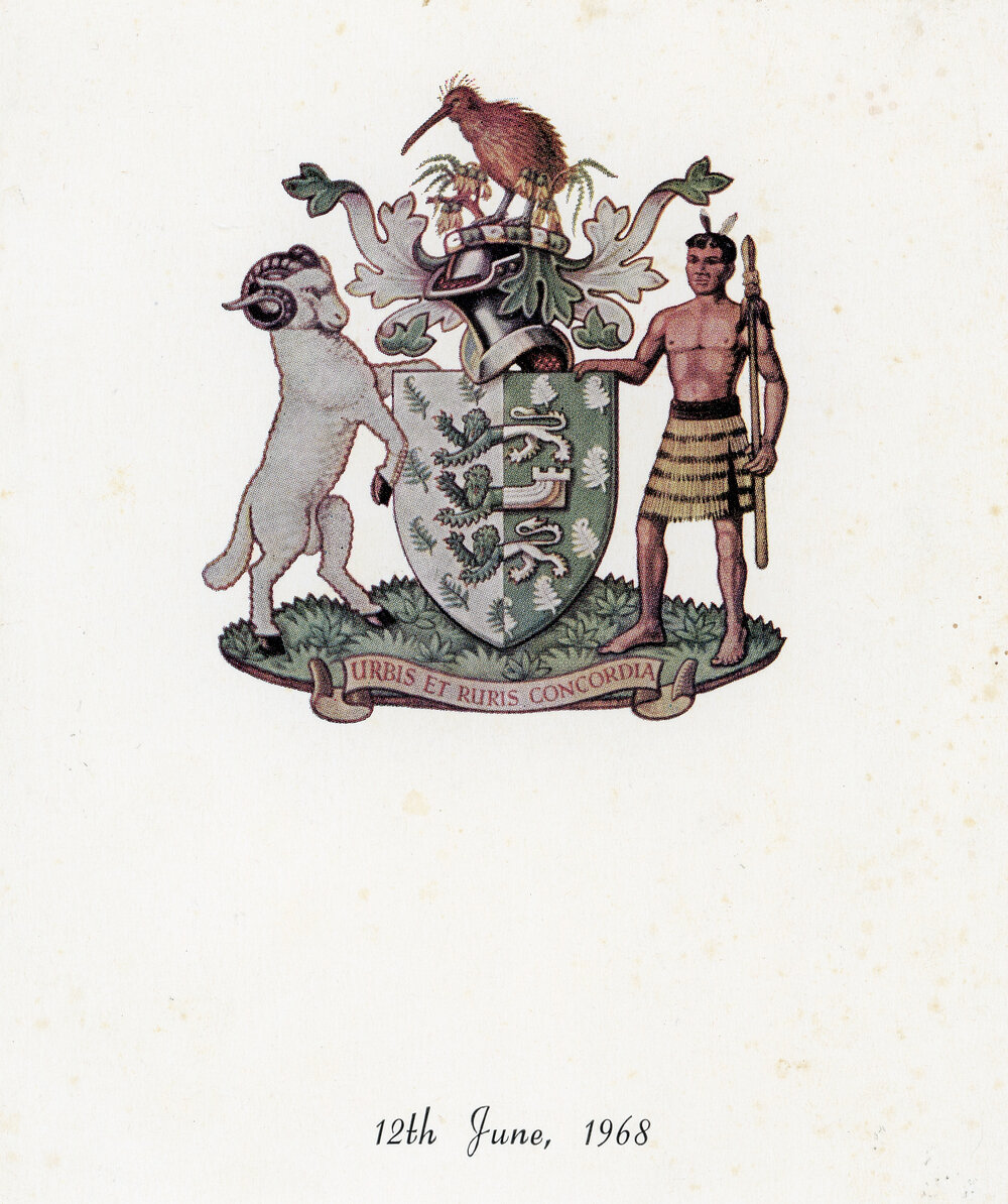 Hastings City Coat of Arms, 1968
