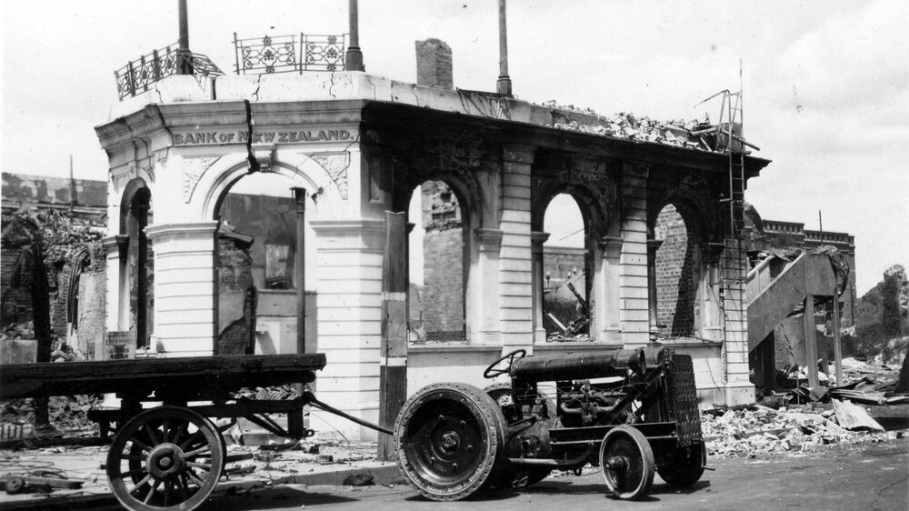 Bank of New Zealand Napier 1931