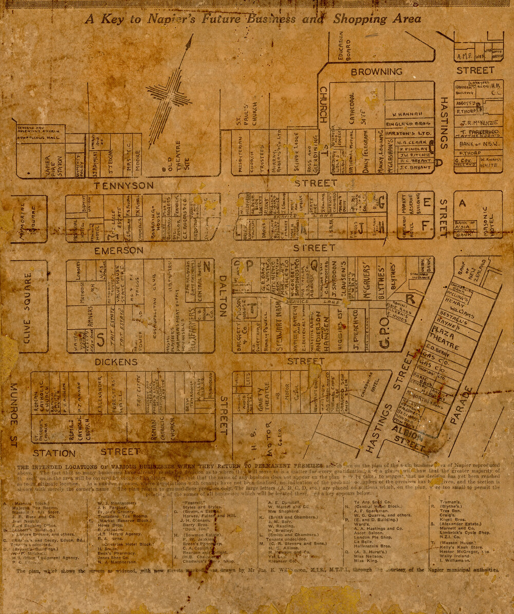 Street Map and Directory, Napier