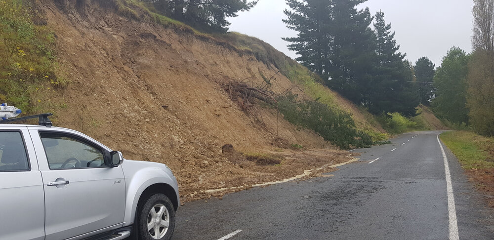 Taihape Road Slip 