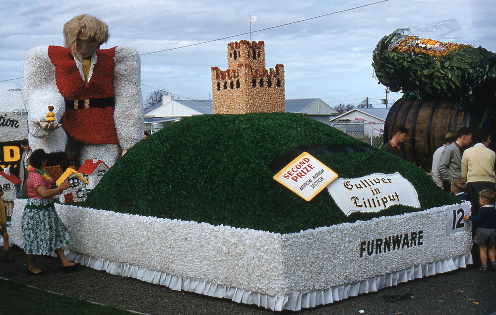Furnware Float - Blossom Festival Parade 1961