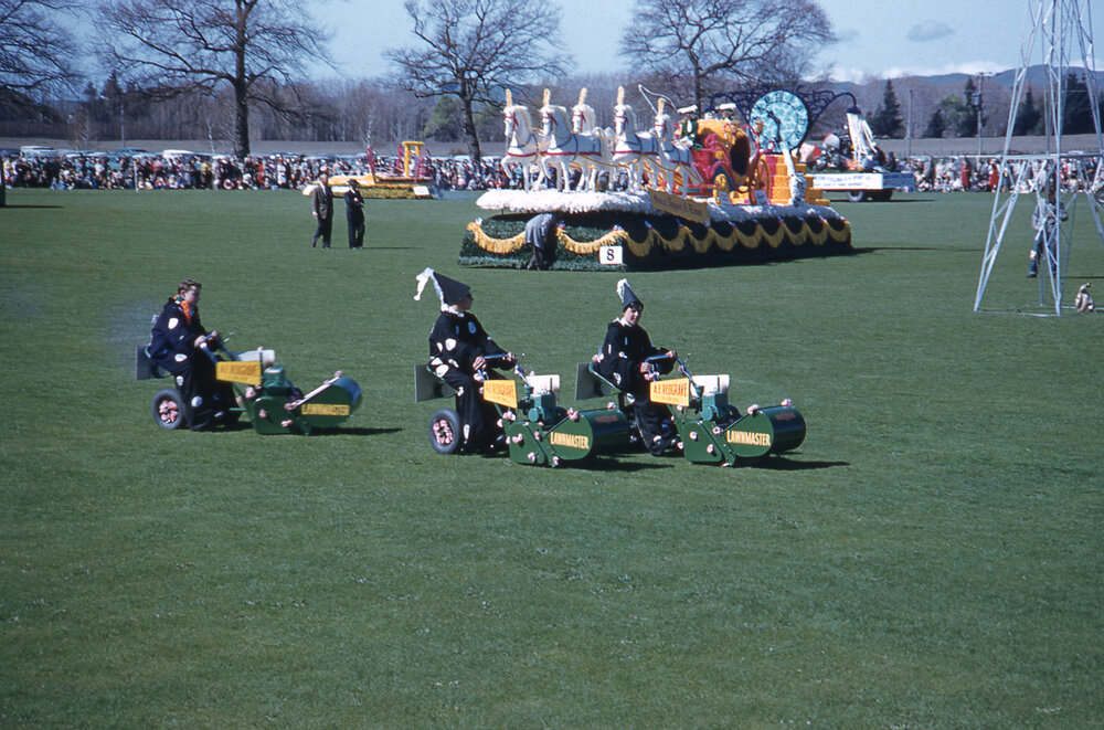 Lawnmaster Blossom Festival Entry 1959