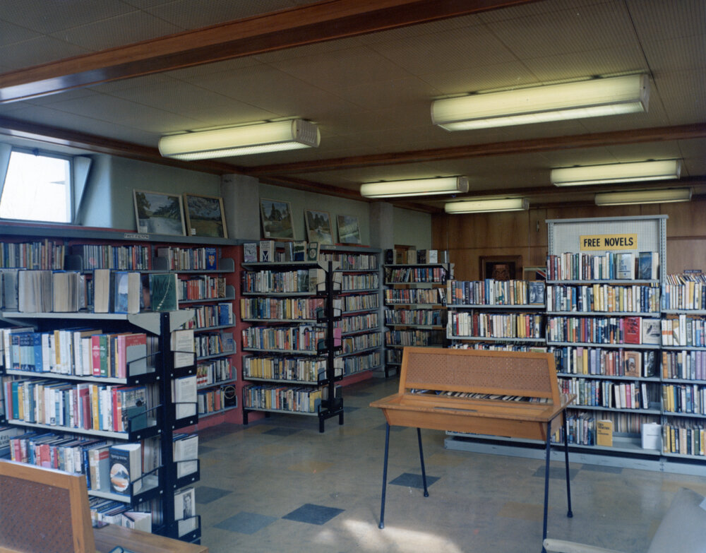 Fiction Area Hastings Library
