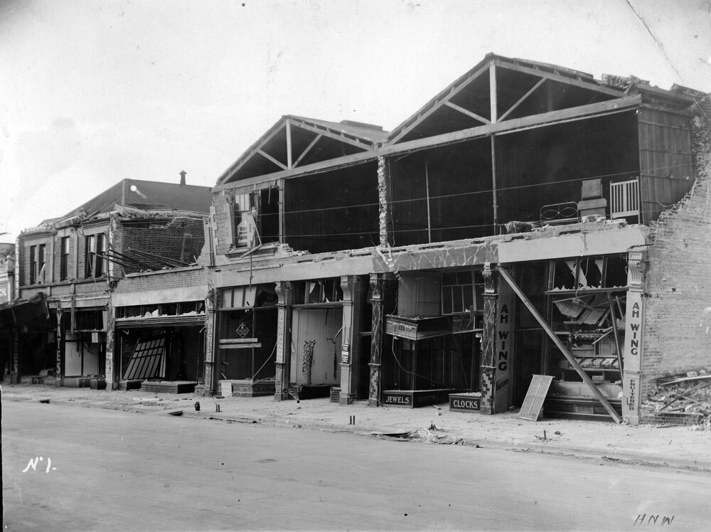 Heretaunga Street Hastings 1931
