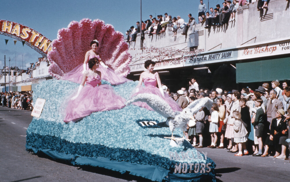 Barclay Motors Float 1959