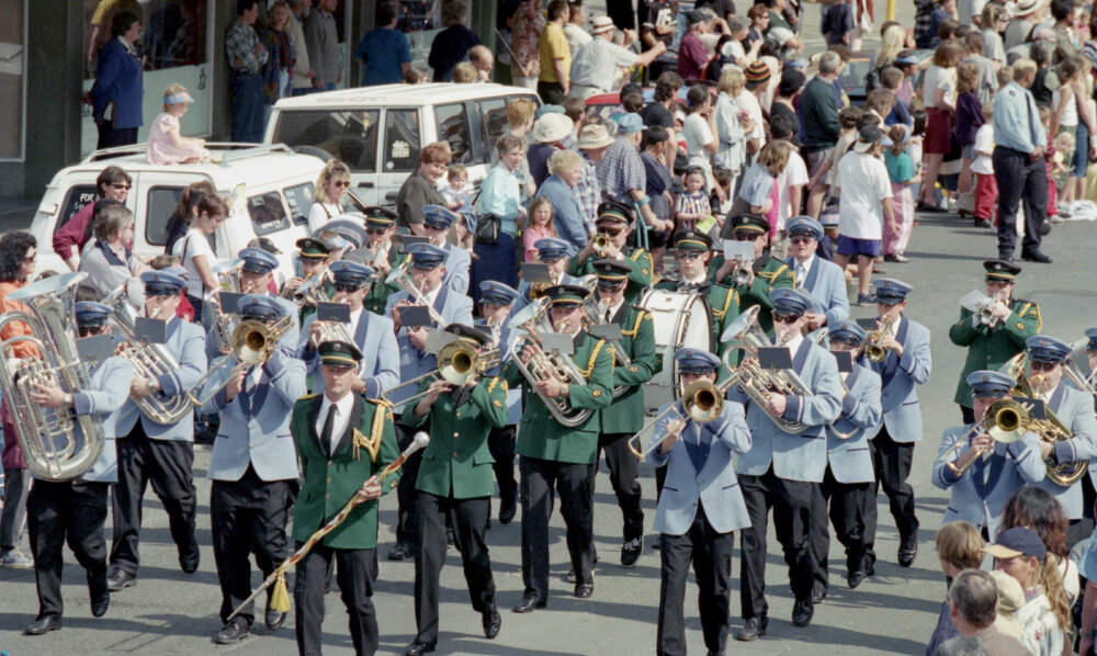 Brass Band in Parade 1999