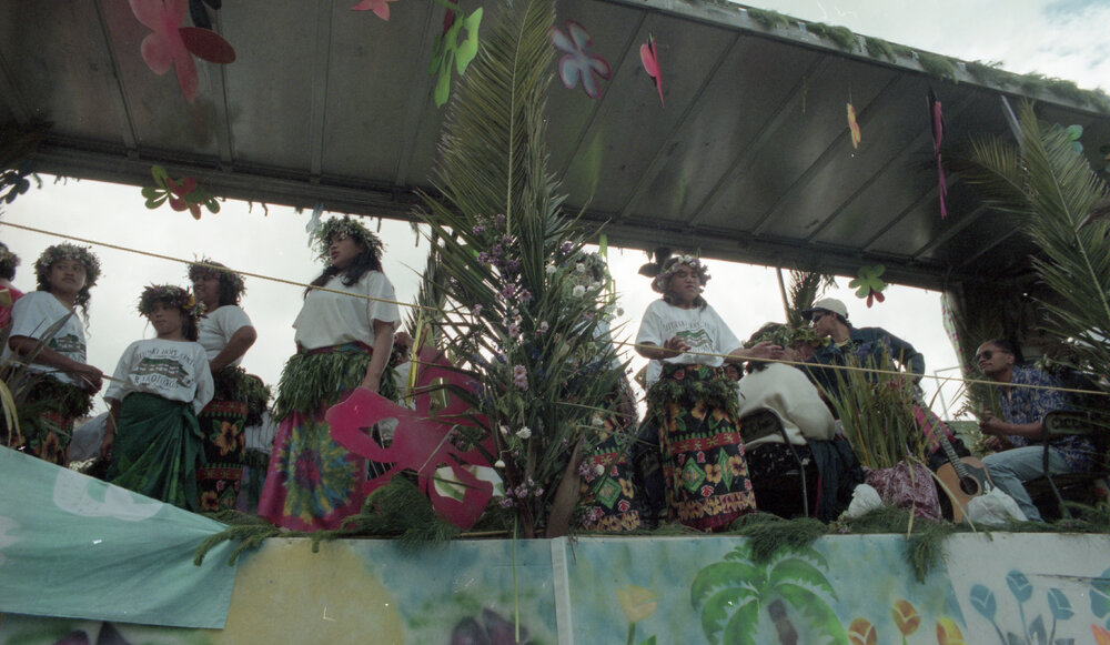 Cook Island's Parade Float 1996