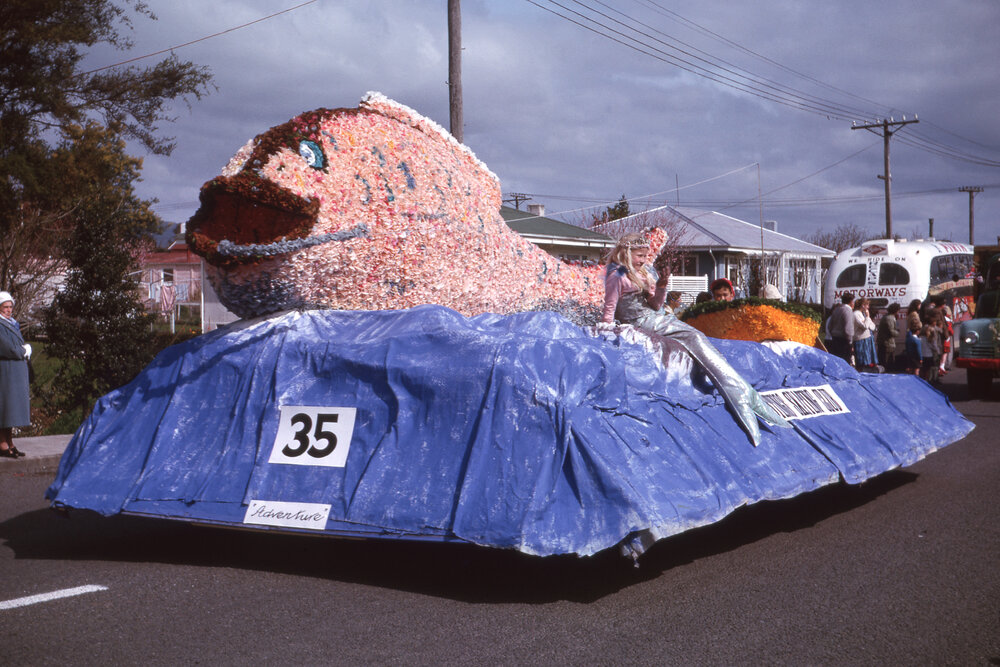 Hastings Skating Club Float 1963