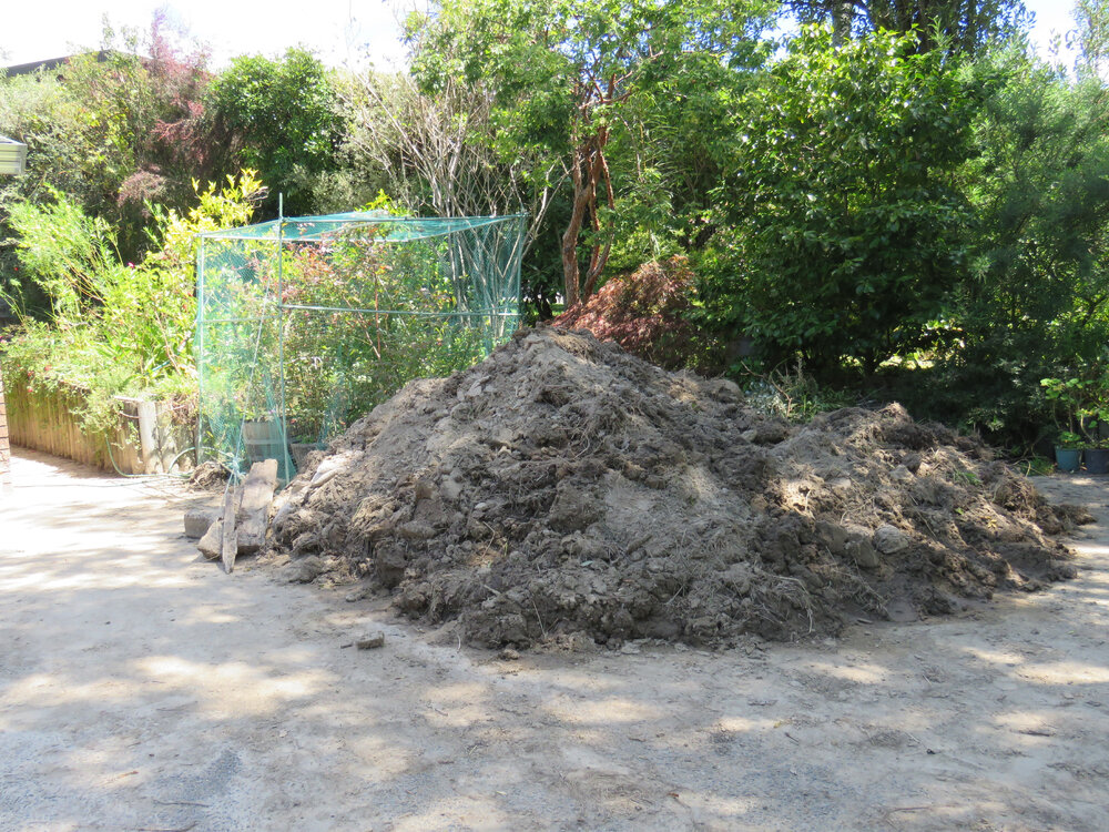 Silt in Havelock North Garden