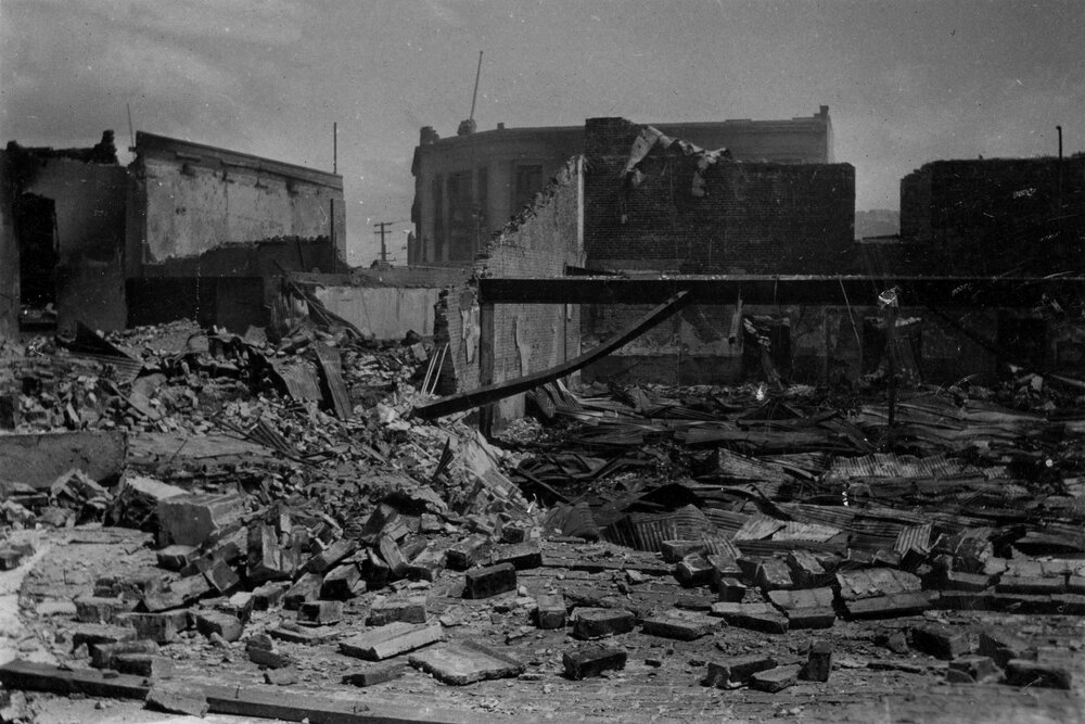 Earthquake Damage Napier 1931