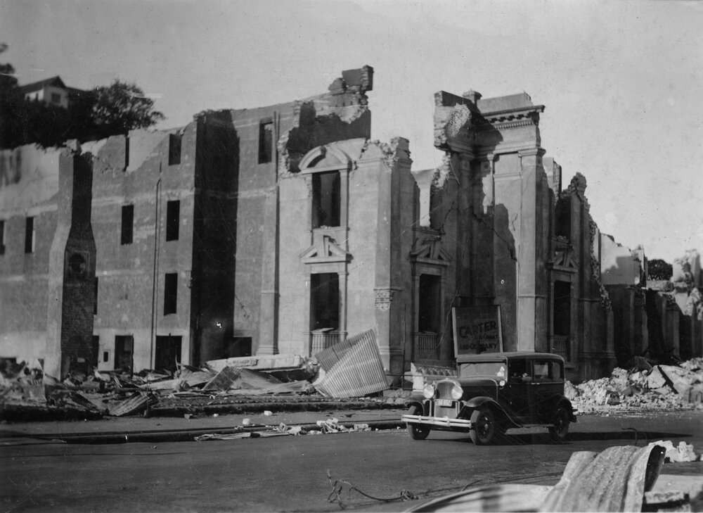 Napier Municipal Theatre Building 1931
