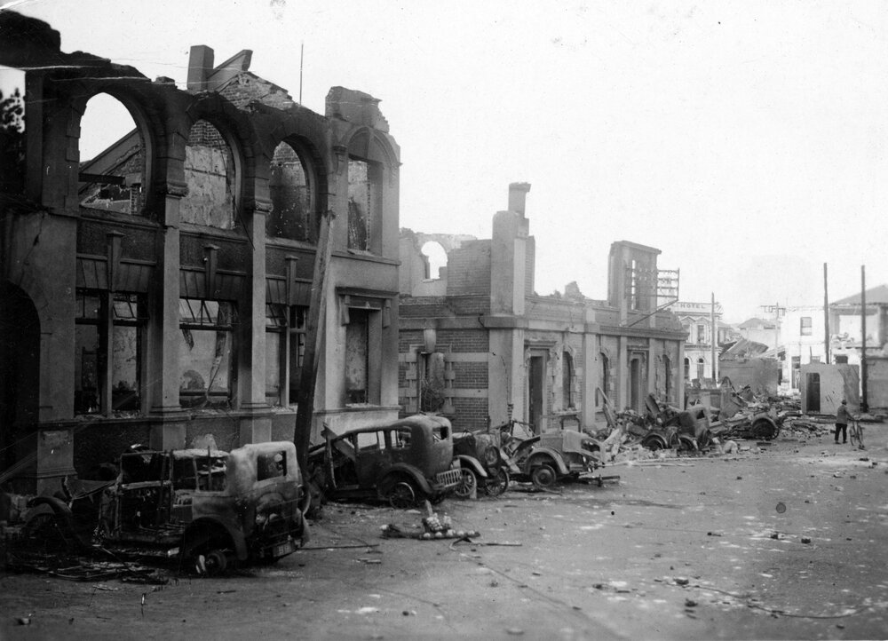 Education Board Office and Clarendon Hotel 1931
