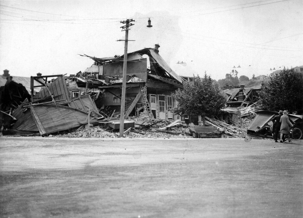 Earthquake Damage in Napier