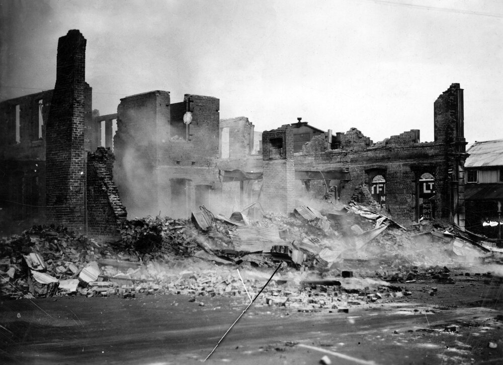 Earthquake Damage in Napier