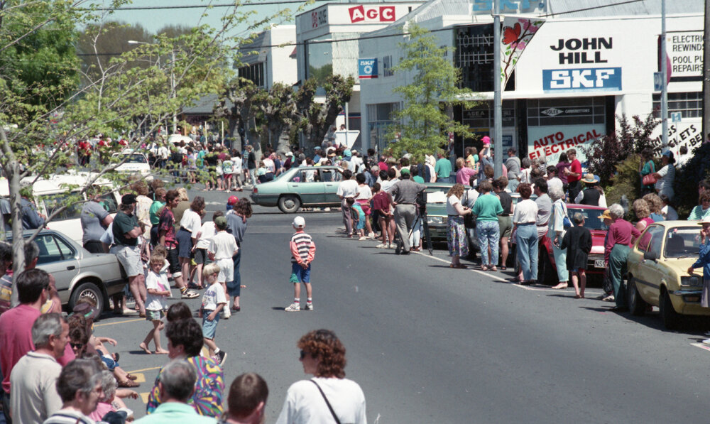 People Waiting for Parade 1994