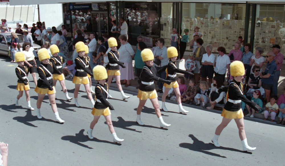 Marching Team in Blossom Parade 1994