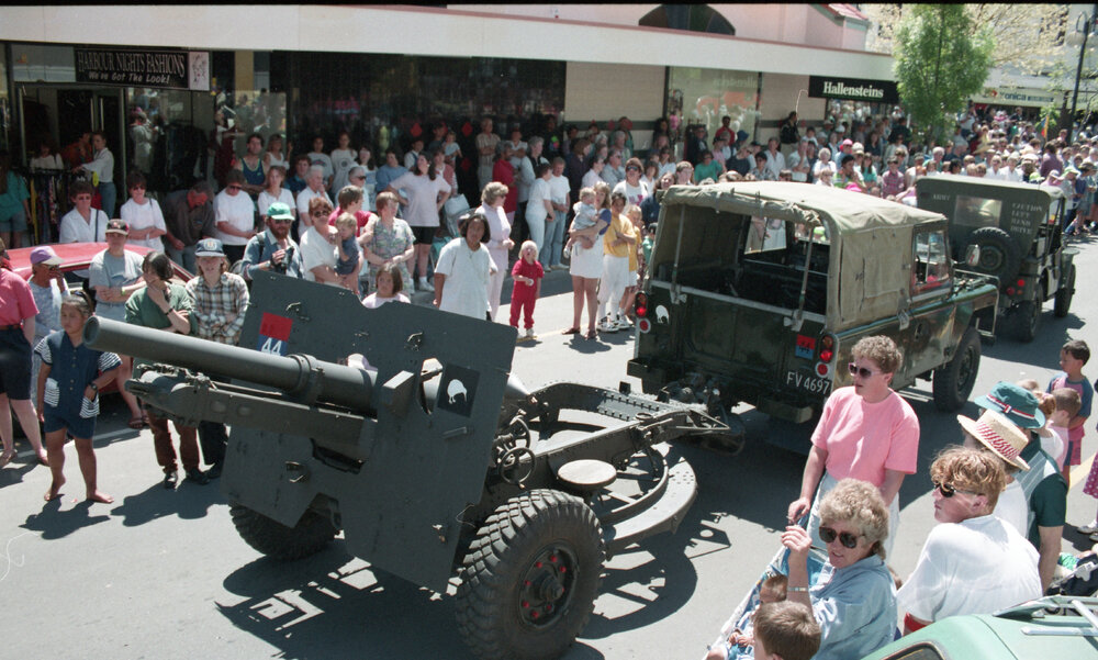 Military Vehicles in Parade 1994