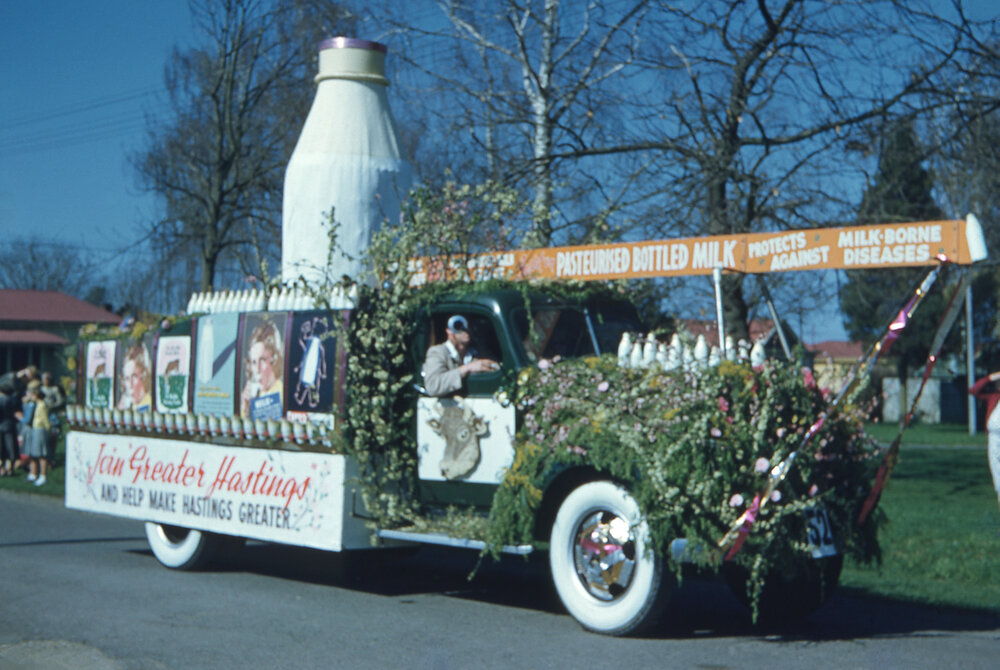 Dairy Company Float 1951