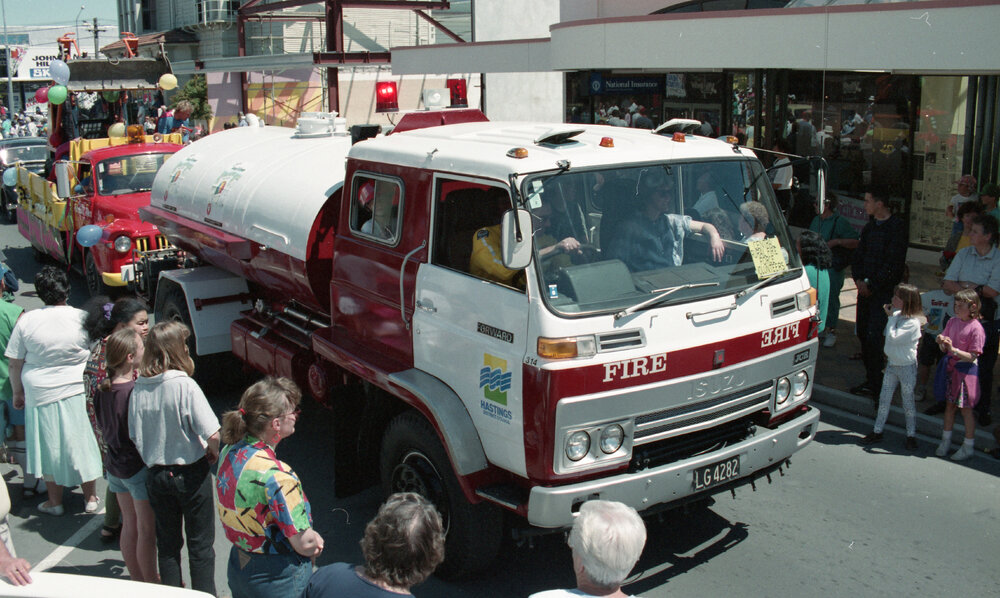 Fire Vehicle in Parade 1994