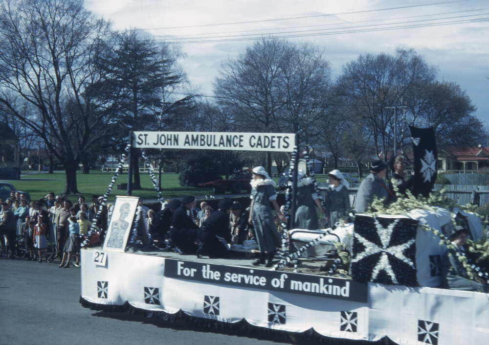 St John Ambulance Float 1953
