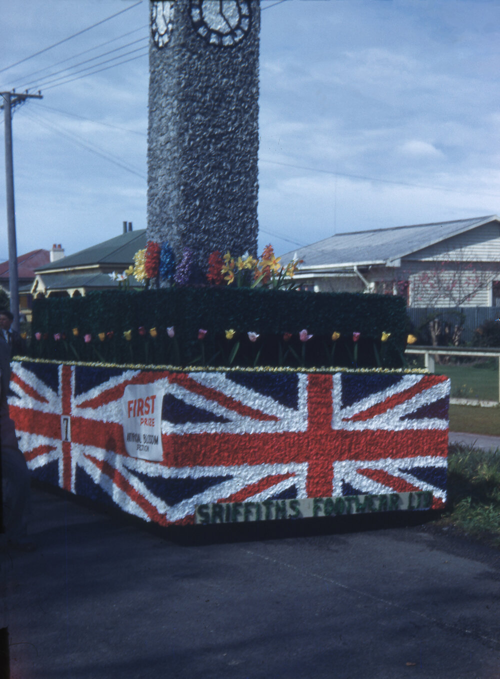 Hastings Clock Tower Float 1953