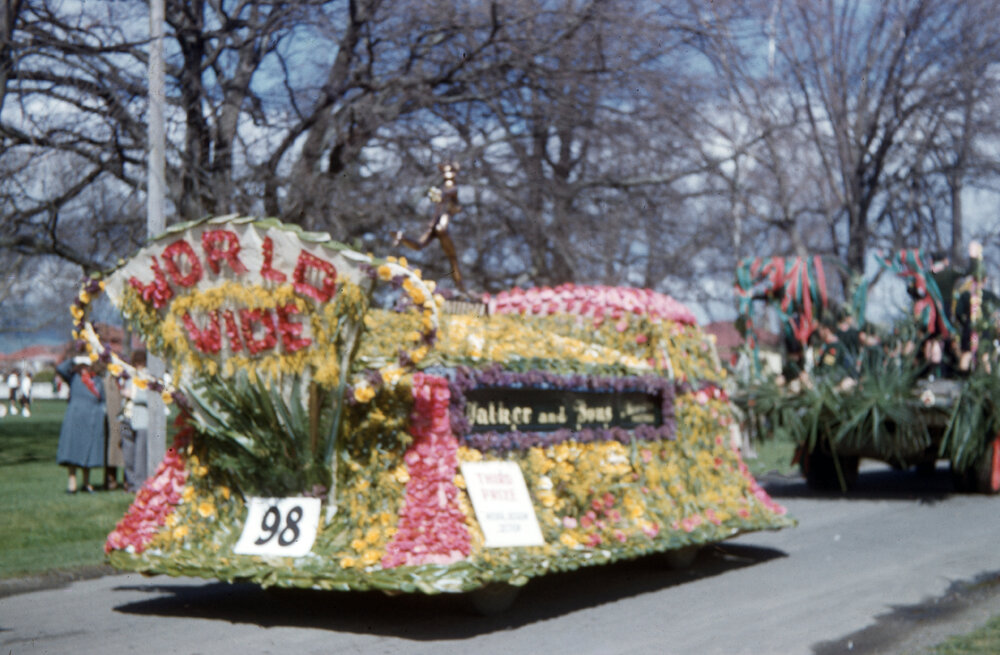 Walker and Sons Float 1956