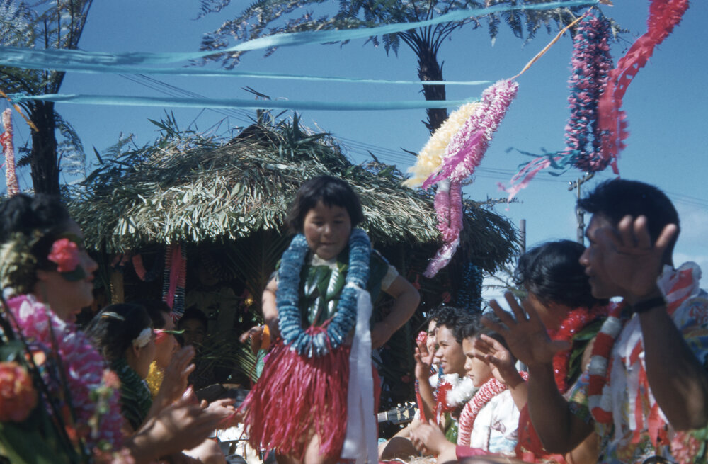 Heretaunga Latter Day Saints Polynesian Float 1956