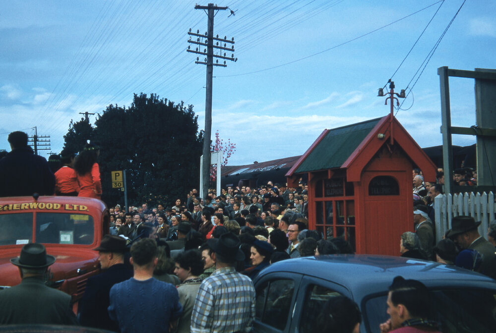 Hastings Railway Station 1957