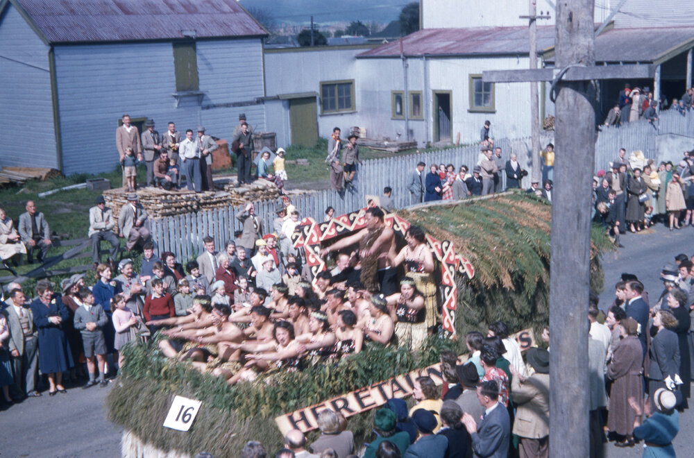 Heretaunga LDS Chapel Float 1955