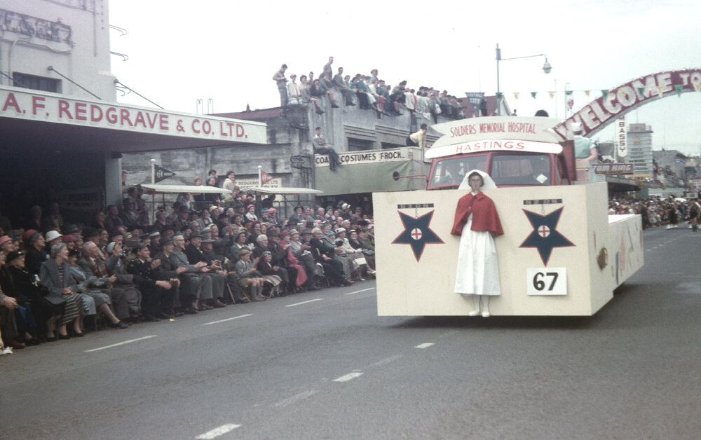 Student Nurses Float 1958