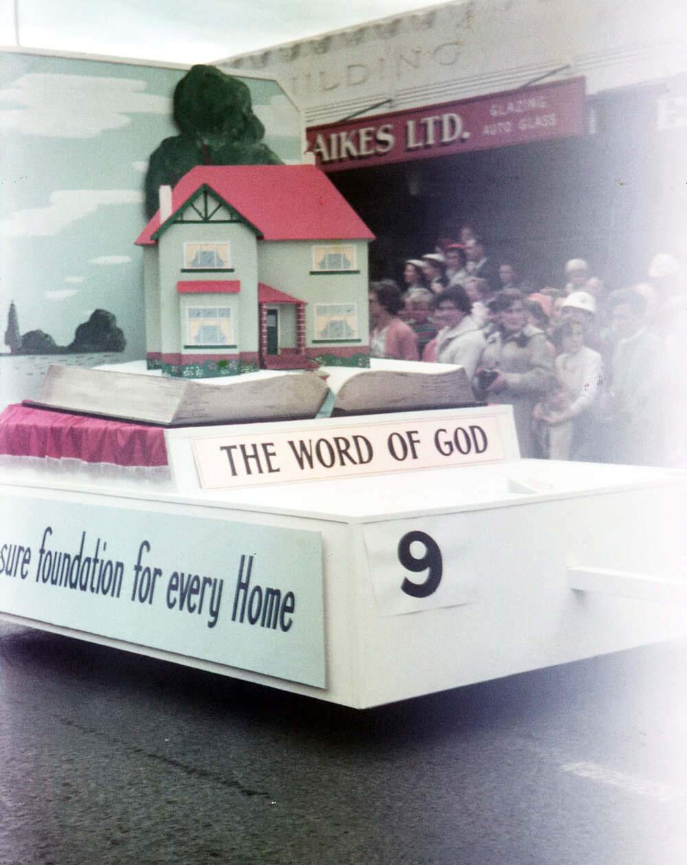 Salvation Army Float 1958