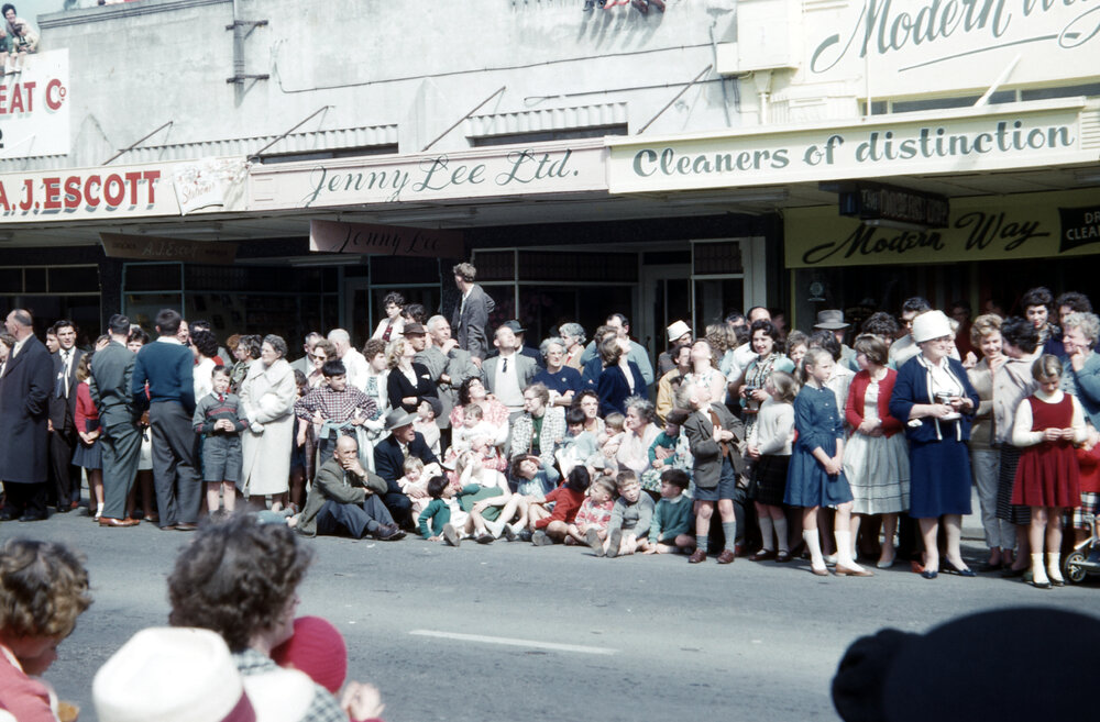 Hastings Blossom Parade Spectators