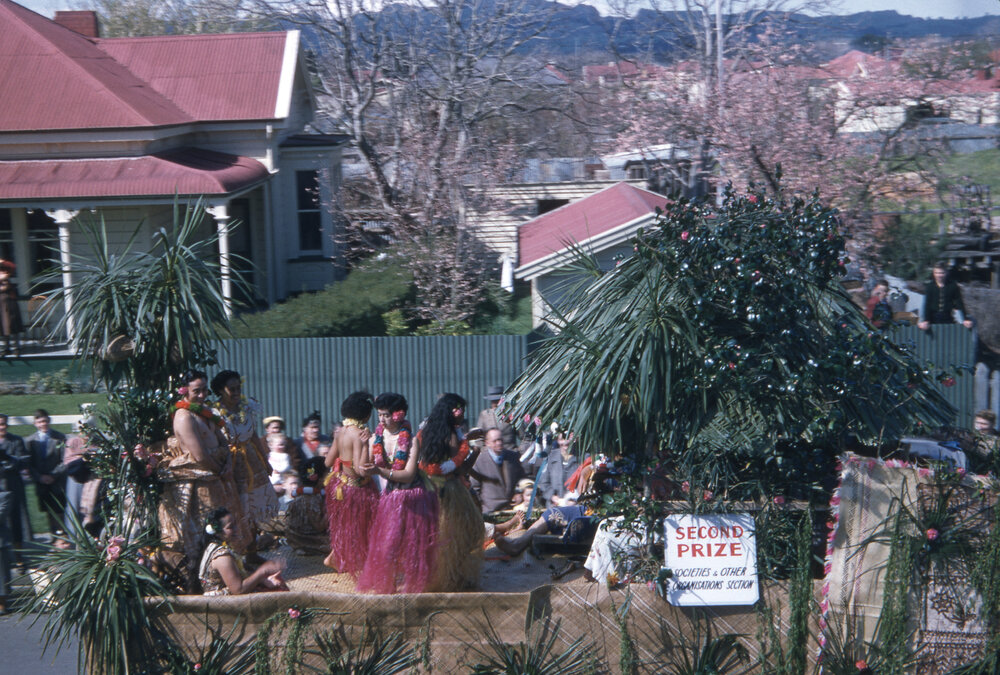 Polynesian LDS Float 1955