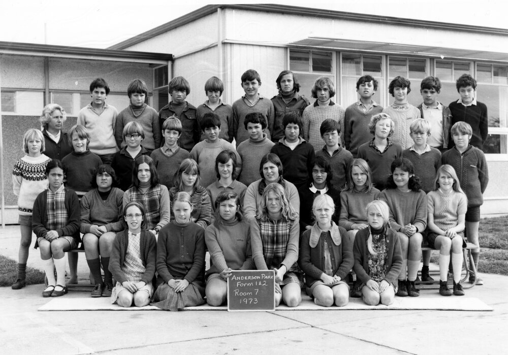 Anderson Park School F1 &amp;  F2 1973