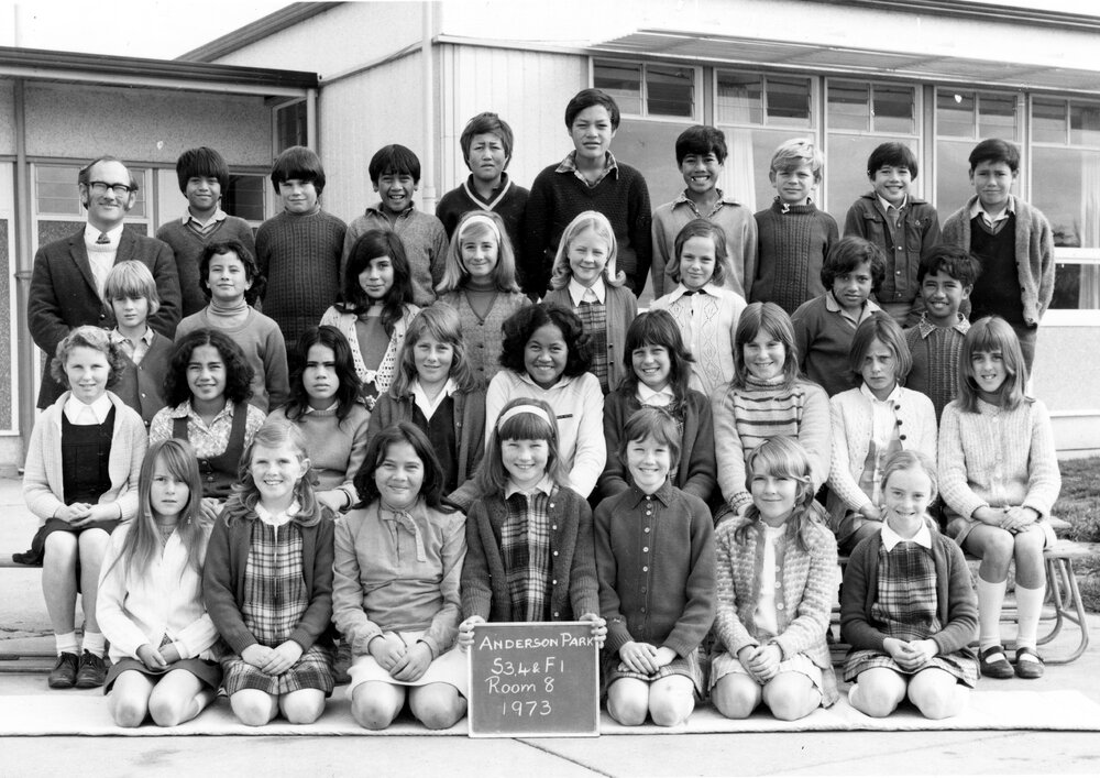 Anderson Park School S3, S4 &amp; F1 1973