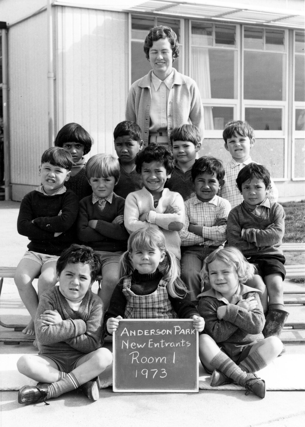 Anderson Park School New Entrants 1973