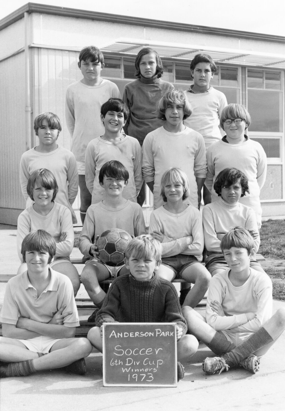 Anderson Park School Soccer Team 1973